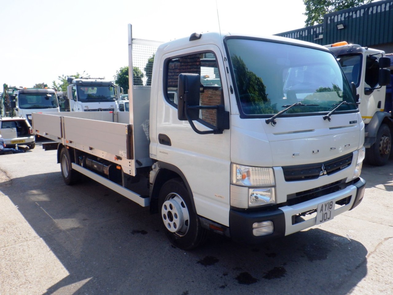 2018 Mitsubishi Canter 7C15 Drop Side Vehicle Addlestone Commericals